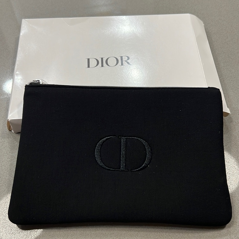 Dior black pouch